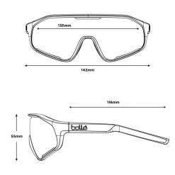 BOLLE Bollé Sonnenbrille Shifter Black Matte - TNS -Riemenscheibe Verkäufe bolle sonnenbrille shifter black matte tns4
