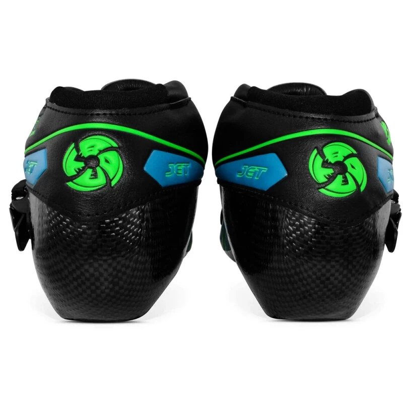 Bont Speedskate Jet Kids 2-Punkt 165mm Schwarz/Blau (Boot Only) 4 Bont Speedskate Jet Kids 2-Punkt 165mm Schwarz/Blau (Boot Only) – Bild 4