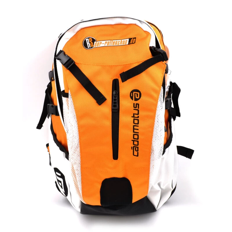 Cádomotus Rucksack Team Airflow Race Day Gear Bag (Orange/der-rollenshop.de) 1 Cádomotus Rucksack Team Airflow Race Day Gear Bag (Orange/der-rollenshop.de)