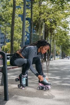 Chaya Rollschuhe Melrose Black Pink -Riemenscheibe Verkäufe chaya rollschuhe melrose black pink7