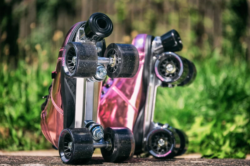 Chaya Rollschuhe Vintage Pink Laser 5 Chaya Rollschuhe Vintage Pink Laser – Bild 5