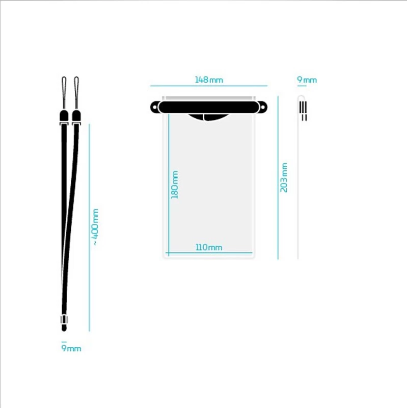 Fidlock Hermetic Dry Bag Medi (Transparent) 3 Fidlock Hermetic Dry Bag Medi (Transparent) – Bild 3