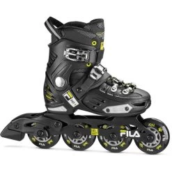 Fila Kinderskates NRK Junior (Black/Lime)