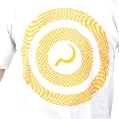 GROUND CONTROL T-Shirt Psick Weiss, Orange -Riemenscheibe Verkäufe ground control t shirt psick weiss orange4