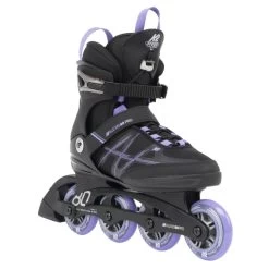 K2 Inlineskates Alexis 80 Pro (Schwarz/Lavendel) - Versandrückläufer