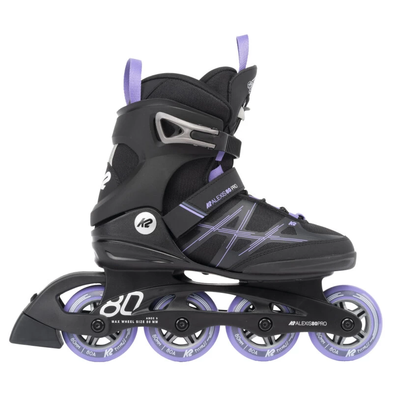 K2 Inlineskates Alexis 80 Pro (Schwarz/Lavendel) 1 K2 Inlineskates Alexis 80 Pro (Schwarz/Lavendel)