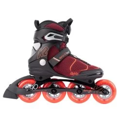 K2 Inlineskates Alexis 90 BOA (Burgundy/Orange)
