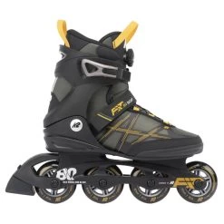K2 Inlineskates F.I.T. 80 BOA (Grau/Gelb)