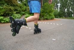 K2 Inlineskates F.I.T. 80 Pro (Schwarz/Grün) - Gebrauchsspuren - -Riemenscheibe Verkäufe k2 inlineskates fit 80 pro schwarz gruen gebrauchsspuren4