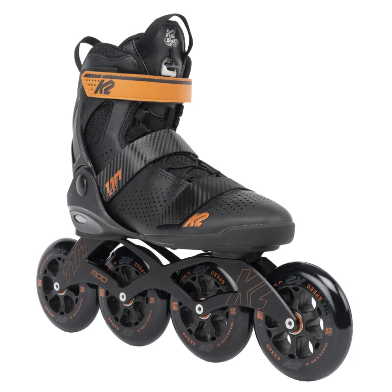 K2 Inlineskates MOD 110 (schwarz/orange) 2 K2 Inlineskates MOD 110 (schwarz/orange) – Bild 2