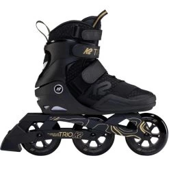 K2 Inlineskates Trio 110 (Black/Gold)