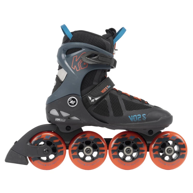 K2 Inlineskates VO2 S 90 Pro (Black/Blue/Orange) 1 K2 Inlineskates VO2 S 90 Pro (Black/Blue/Orange)