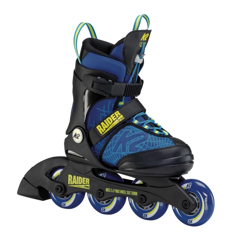 K2 Kinderskates Raider Pro Blau, Gelb 2 K2 Kinderskates Raider Pro Blau, Gelb – Bild 2