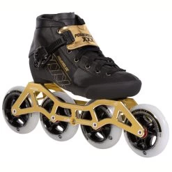 Powerslide 3X Kids Speedskates Größenverstellbar (gold) 7 Powerslide 3X Kids Speedskates Größenverstellbar (gold) -Riemenscheibe Verkäufe powerslide 3x kids speedskates groessenverstellbar gold3