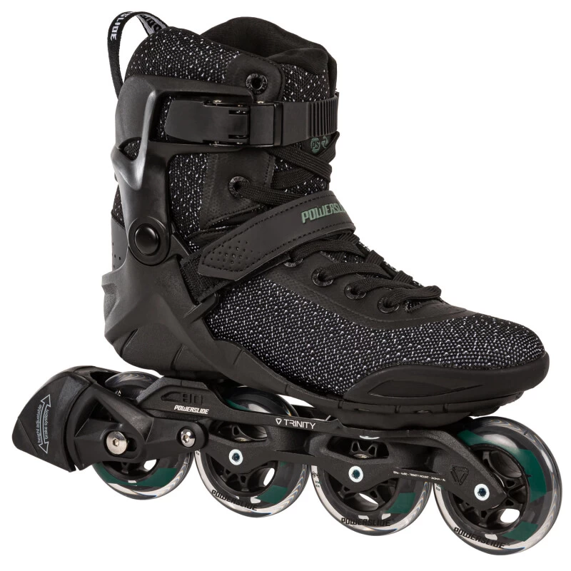 Powerslide Fitnessskates Phuzion Enzo 80 (schwarz) 3 Powerslide Fitnessskates Phuzion Enzo 80 (schwarz) – Bild 3