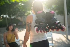 Powerslide Inline Skates Doop Purple Dusk 90 Schwarz, Pink -Riemenscheibe Verkäufe powerslide inline skates doop purple dusk 90 schwarz pink9