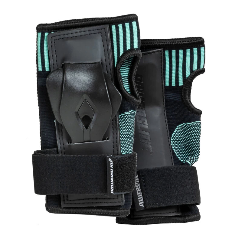 Powerslide Inlineskate Handschützer Onesie Damen Schwarz/türkis 1 Powerslide Inlineskate Handschützer Onesie Damen Schwarz/türkis