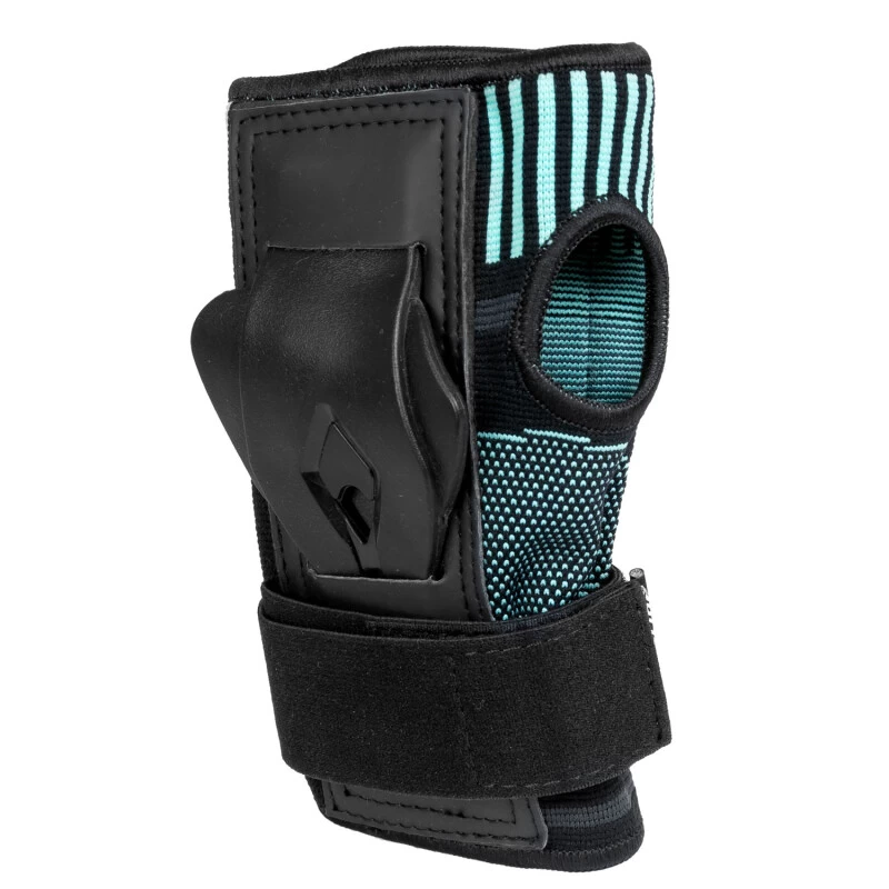 Powerslide Inlineskate Handschützer Onesie Damen Schwarz/türkis 2 Powerslide Inlineskate Handschützer Onesie Damen Schwarz/türkis – Bild 2