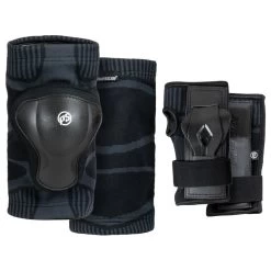 Powerslide Inlineskate Schützerset Onesie Dual Pack Herren Schwarz