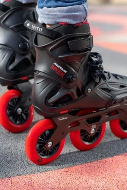 Powerslide Inlineskates Imperial Schwarz, Rot 110 -Riemenscheibe Verkäufe powerslide inlineskates imperial schwarz rot 1108