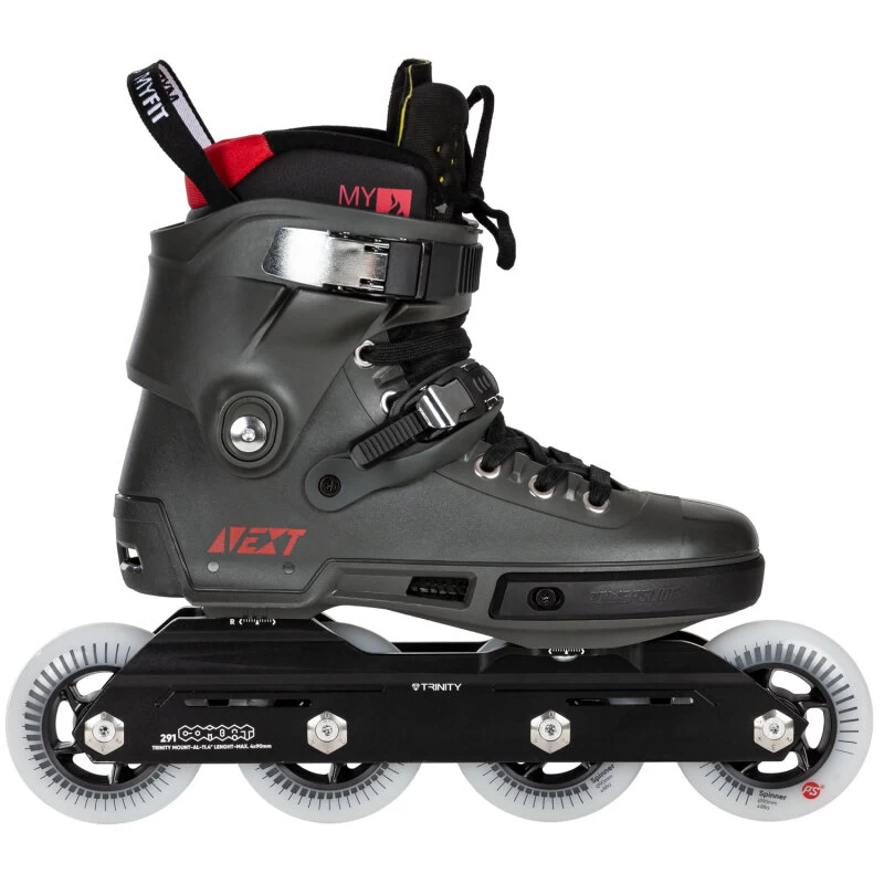 Powerslide Inlineskates Next Charcoal 90 1 Powerslide Inlineskates Next Charcoal 90