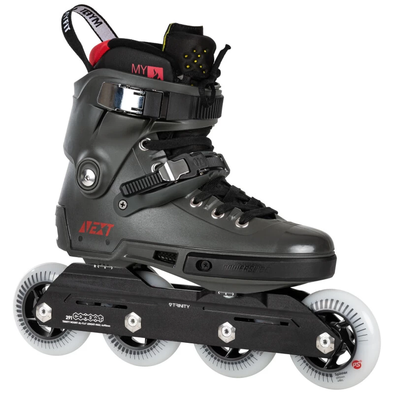 Powerslide Inlineskates Next Charcoal 90 3 Powerslide Inlineskates Next Charcoal 90 – Bild 3