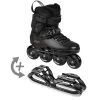 Powerslide Inlineskates Next Core Black 80 + Trident Eiskufe
