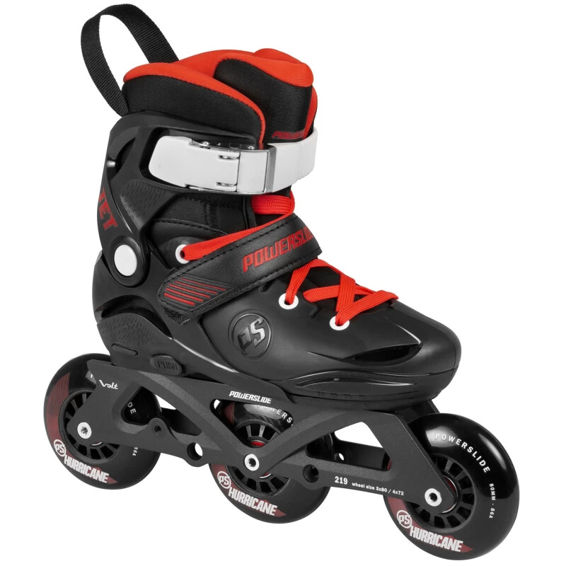 Powerslide Kinder Inlineskates Phuzion Jet Pro Schwarz 2 Powerslide Kinder Inlineskates Phuzion Jet Pro Schwarz – Bild 2