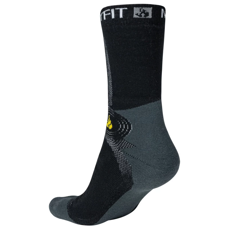 Powerslide Myfit Skating Pro Socken Schwarz 3 Powerslide Myfit Skating Pro Socken Schwarz – Bild 3