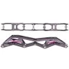 Powerslide Racing Schiene 3X4 - 3x110/1x100mm - 12.8 (Titanium/Pink)