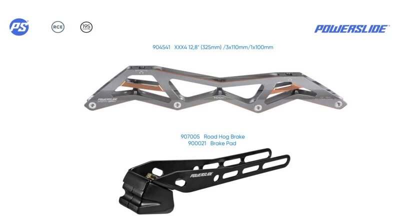 Powerslide Racing Schiene 3X4 - 3x110/1x100mm - 12.8 (Titanium/Pink) 5 Powerslide Racing Schiene 3X4 - 3x110/1x100mm - 12.8 (Titanium/Pink) – Bild 5