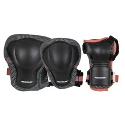 Powerslide Schützer-Set Inlineskate PRO Series Damen Schwarz