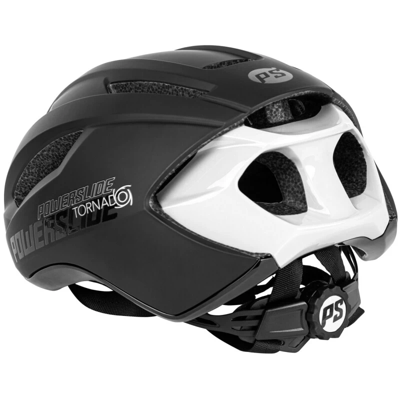 Powerslide Skatehelm Tornado (Schwarz/Weiß) 2 Powerslide Skatehelm Tornado (Schwarz/Weiß) – Bild 2