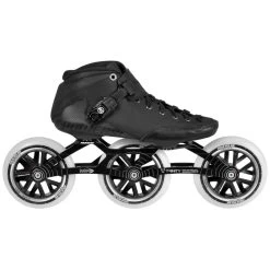 Powerslide Speedskates Puls Trinity 125 Schwarz - Gebrauchsspuren -
