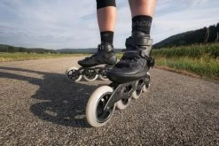 Powerslide Speedskates R4 110 Schwarz -Riemenscheibe Verkäufe powerslide speedskates r4 110 schwarz5