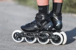 Powerslide Speedskates R4 110 Schwarz -Riemenscheibe Verkäufe powerslide speedskates r4 110 schwarz6