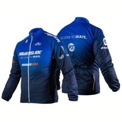 Powerslide Team Jacke/Langarmtrikot Herren-Design (blau)