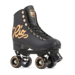 Rio Roller Rollschuhe Rose Schwarz