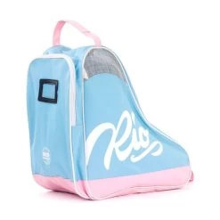 Rio Roller Script Skate Bag (Blau/Pink) 5 Rio Roller Script Skate Bag (Blau/Pink) -Riemenscheibe Verkäufe rio roller script skate bag blau pink3
