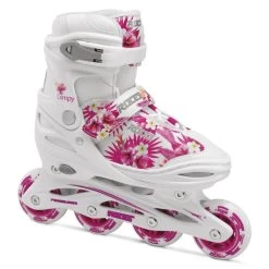 Roces Kinderskates Compy 9.0 Girl (White/Pink/Violet)