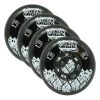 Rocker Kit - 4x FR Inlineskate Rolle Street Invaders Schwarz 76mm