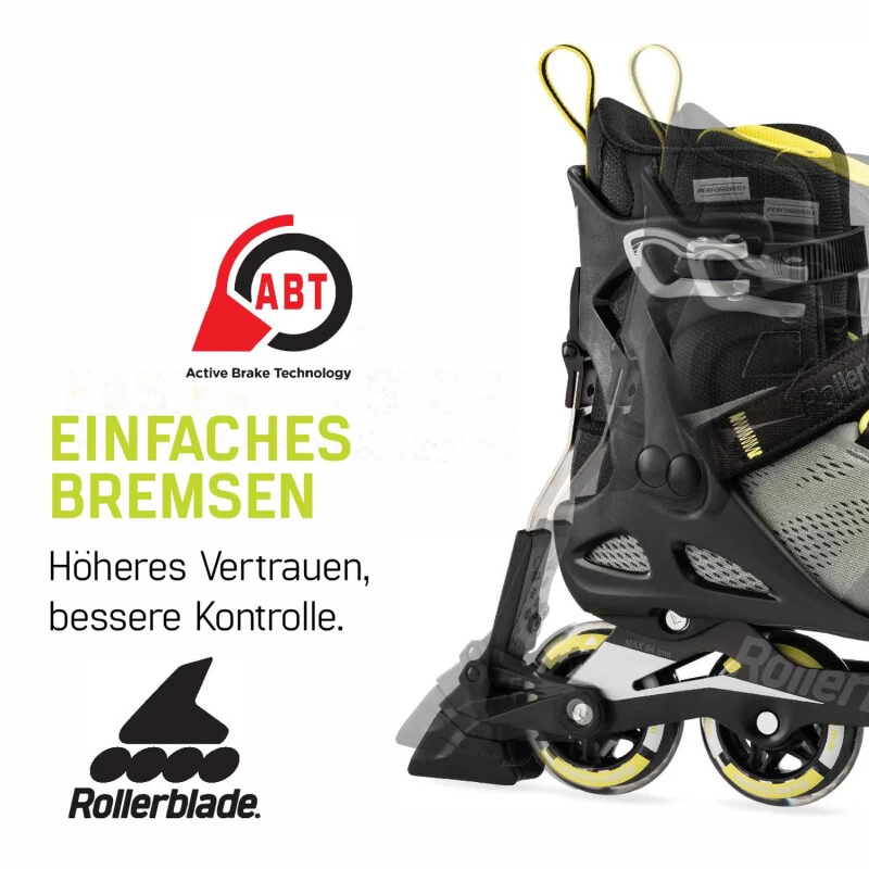 Rollerblade Inline Skates Macroblade 80 ABT W (Glacier Grey/Neo Mint) 4 Rollerblade Inline Skates Macroblade 80 ABT W (Glacier Grey/Neo Mint) – Bild 4