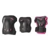 Rollerblade Inliner Schützerset Skate Gear Junior Schwarz/pink