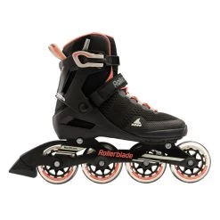 Rollerblade Inlineskate Sirio 84 W Schwarz/Coral