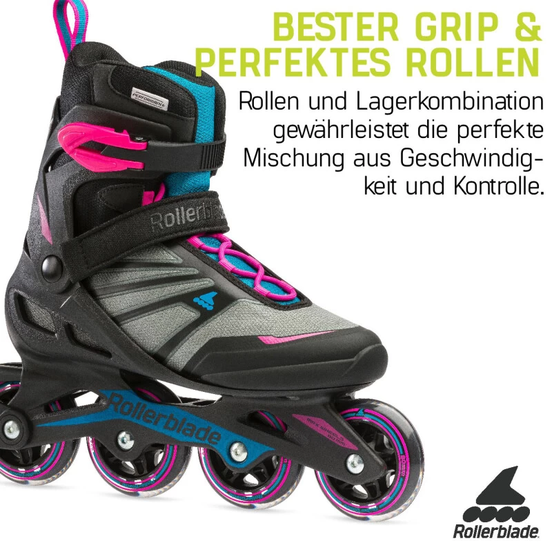 Rollerblade Inlineskate Zetrablade W Schwarz, Rosa 10 Rollerblade Inlineskate Zetrablade W Schwarz, Rosa – Bild 10