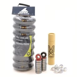 Rollerblade Inlineskaterollen 80mm Inkl. MVX Abec 7 Kugellager (8er-Pack)