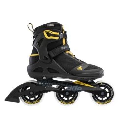 Rollerblade Inlineskates Macroblade 100 3WD Schwarz, Safrangelb
