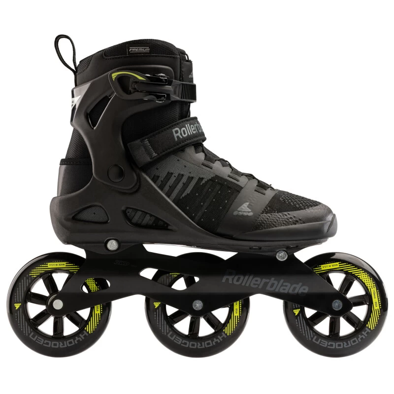 Rollerblade Inlineskates Macroblade 110 3WD Schwarz/Lime 2 Rollerblade Inlineskates Macroblade 110 3WD Schwarz/Lime – Bild 2