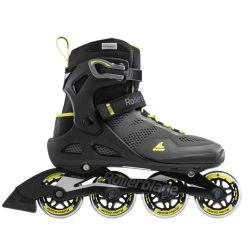Rollerblade Inlineskates Macroblade 80 Schwarz, Lime