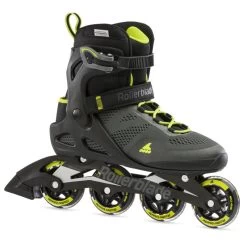 Rollerblade Inlineskates Macroblade 80 Schwarz, Lime - Versandrückläufer